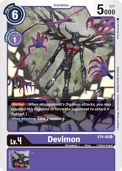 Devimon [ST6-08] [Starter Deck: Venomous Violet] | Event Horizon Hobbies CA