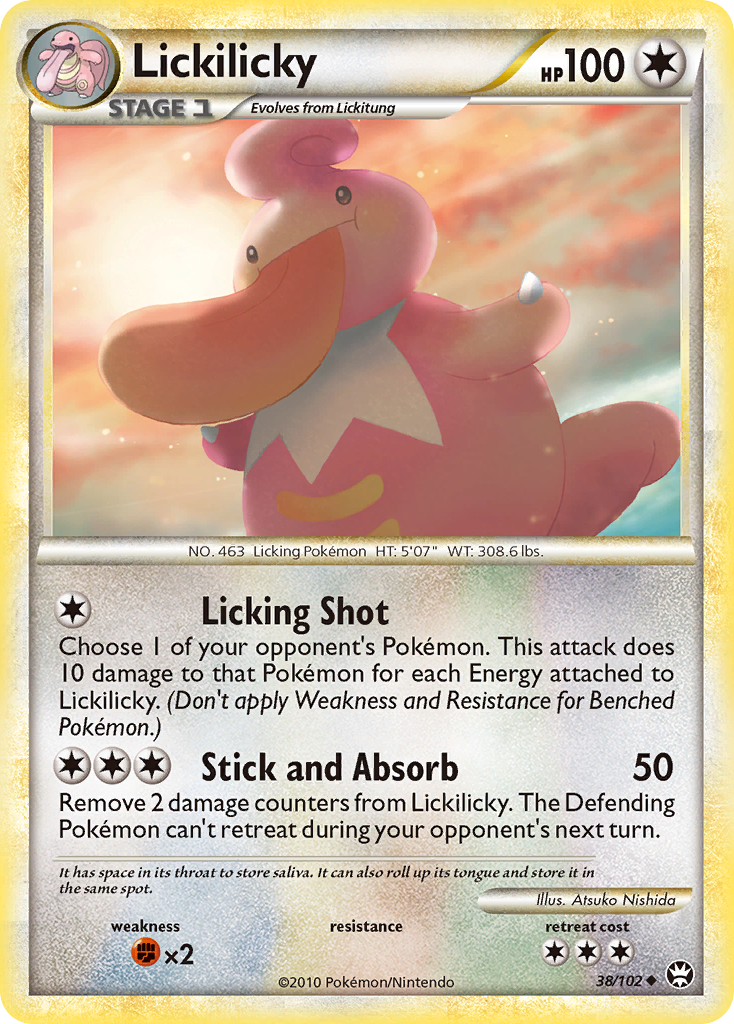 Lickilicky (38/102) [HeartGold & SoulSilver: Triumphant] | Event Horizon Hobbies CA