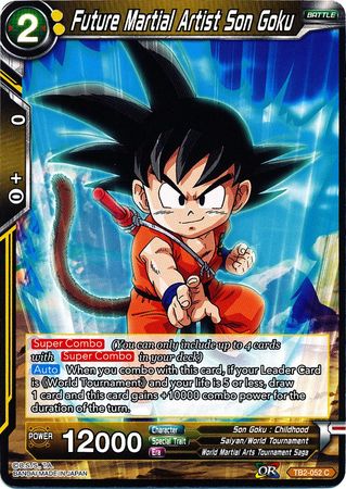 Future Martial Artist Son Goku (TB2-052) [World Martial Arts Tournament] | Event Horizon Hobbies CA