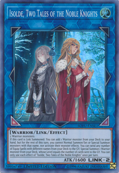 Isolde, Two Tales of the Noble Knights [SOFU-ENSE1] Super Rare | Event Horizon Hobbies CA