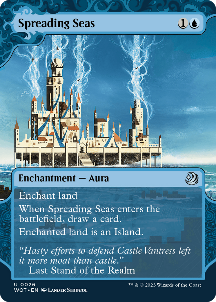 Spreading Seas [Wilds of Eldraine: Enchanting Tales] | Event Horizon Hobbies CA