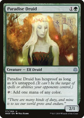 Paradise Druid [War of the Spark] | Event Horizon Hobbies CA