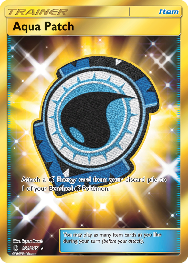 Aqua Patch (161/145) [Sun & Moon: Guardians Rising] | Event Horizon Hobbies CA