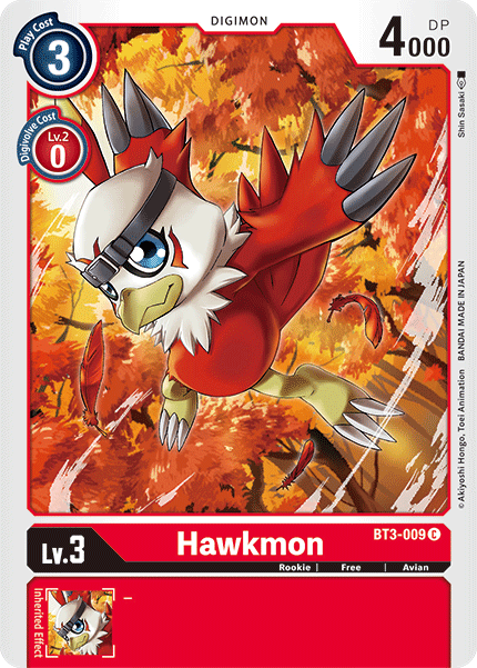 Hawkmon [BT3-009] [Release Special Booster Ver.1.5] | Event Horizon Hobbies CA