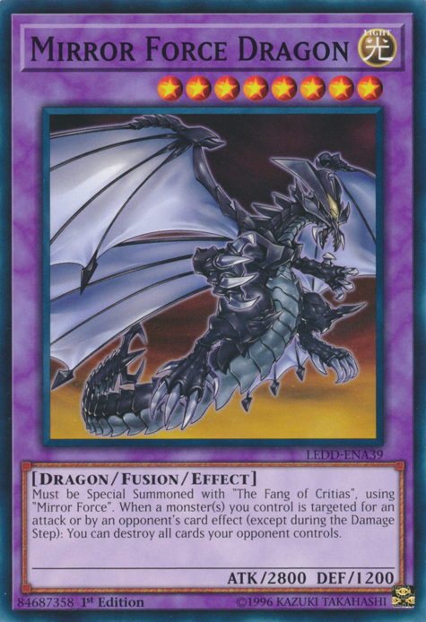 Mirror Force Dragon [LEDD-ENA39] Common | Event Horizon Hobbies CA