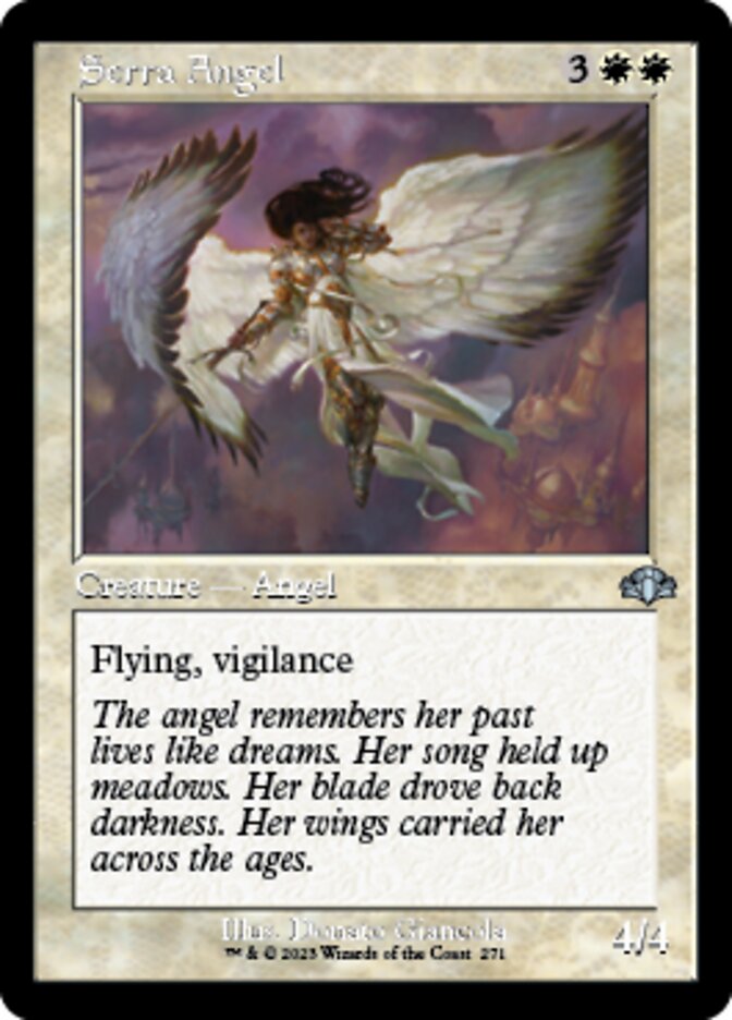 Serra Angel (Retro) [Dominaria Remastered] | Event Horizon Hobbies CA