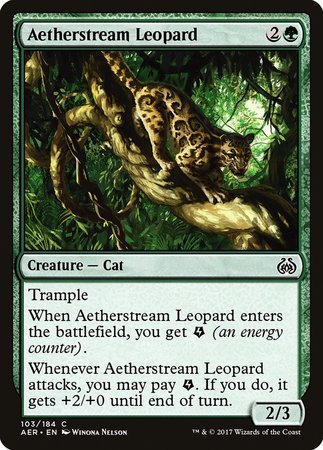 Aetherstream Leopard [Aether Revolt] | Event Horizon Hobbies CA