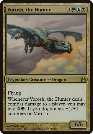 Vorosh, the Hunter (Oversized) [Commander 2011 Oversized] | Event Horizon Hobbies CA