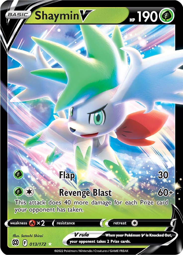 Shaymin V (013/172) [Sword & Shield: Brilliant Stars] | Event Horizon Hobbies CA