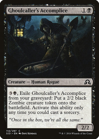 Ghoulcaller's Accomplice [Shadows over Innistrad] | Event Horizon Hobbies CA