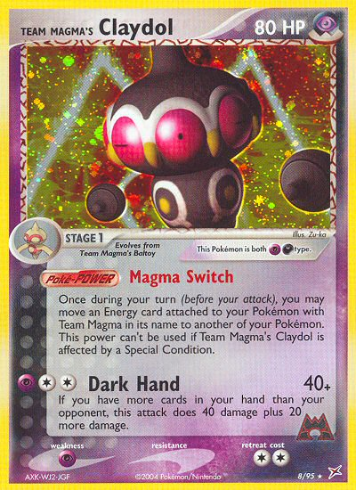 Team Magma's Claydol (8/95) [EX: Team Magma vs Team Aqua] | Event Horizon Hobbies CA