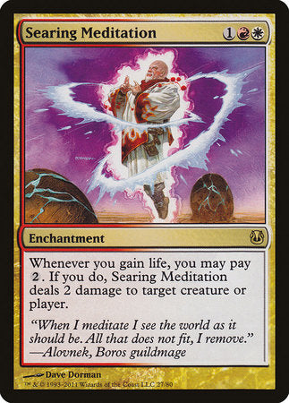 Searing Meditation [Duel Decks: Ajani vs. Nicol Bolas] | Event Horizon Hobbies CA