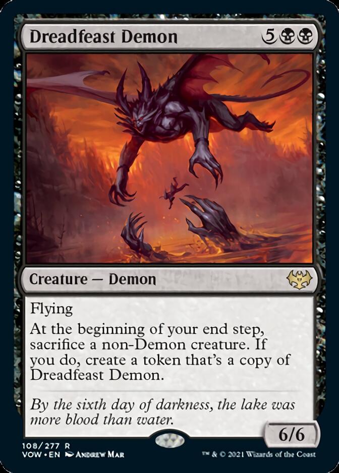 Dreadfeast Demon [Innistrad: Crimson Vow] | Event Horizon Hobbies CA
