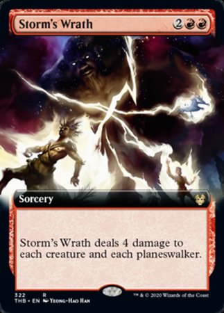 Storm's Wrath (Extended Art) [Theros Beyond Death] | Event Horizon Hobbies CA