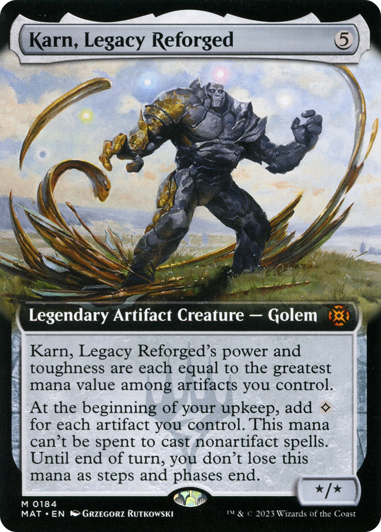 Karn, Legacy Reforged (Extended Art) [March of the Machine: The Aftermath] | Event Horizon Hobbies CA