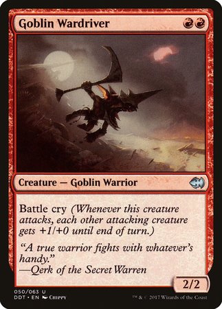 Goblin Wardriver [Duel Decks: Merfolk vs. Goblins] | Event Horizon Hobbies CA