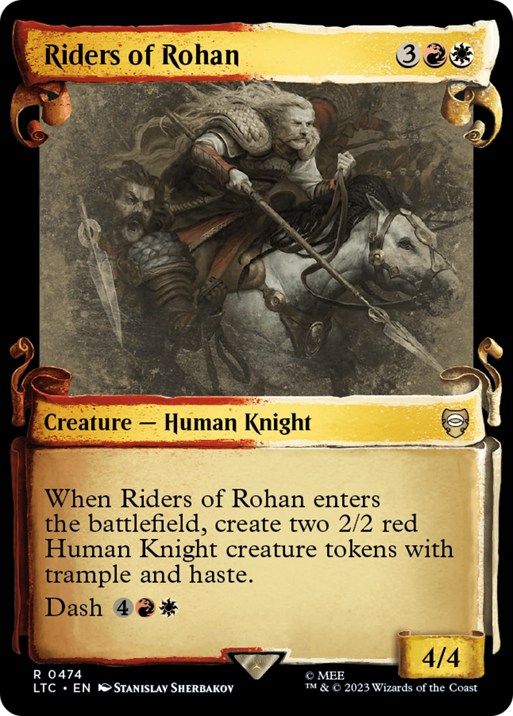 Riders of Rohan [The Lord of the Rings: Tales of Middle-Earth Commander Showcase Scrolls] | Event Horizon Hobbies CA