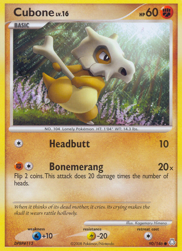 Cubone (90/146) [Diamond & Pearl: Legends Awakened] | Event Horizon Hobbies CA