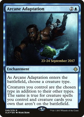 Arcane Adaptation [Ixalan Promos]