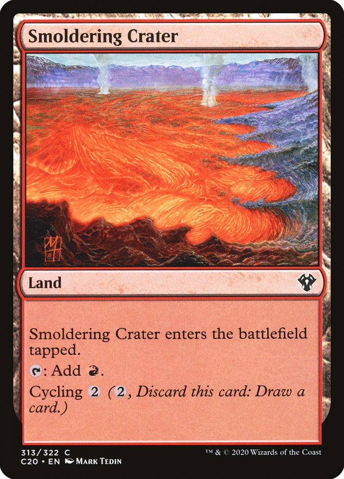 Smoldering Crater [Commander 2020] | Event Horizon Hobbies CA