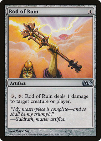 Rod of Ruin [Magic 2010] | Event Horizon Hobbies CA