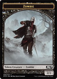 Zombie // Thopter Double-sided Token (Game Night) [Core Set 2019 Tokens] | Event Horizon Hobbies CA