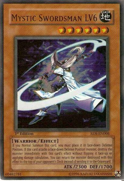 Mystic Swordsman LV6 [RDS-EN008] Ultra Rare | Event Horizon Hobbies CA