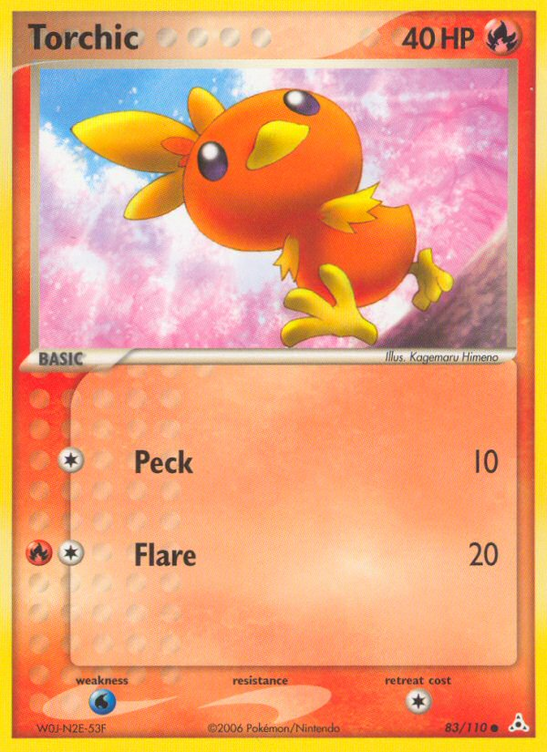 Torchic (83/110) [EX: Holon Phantoms] | Event Horizon Hobbies CA