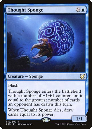 Thought Sponge [Commander 2019] | Event Horizon Hobbies CA