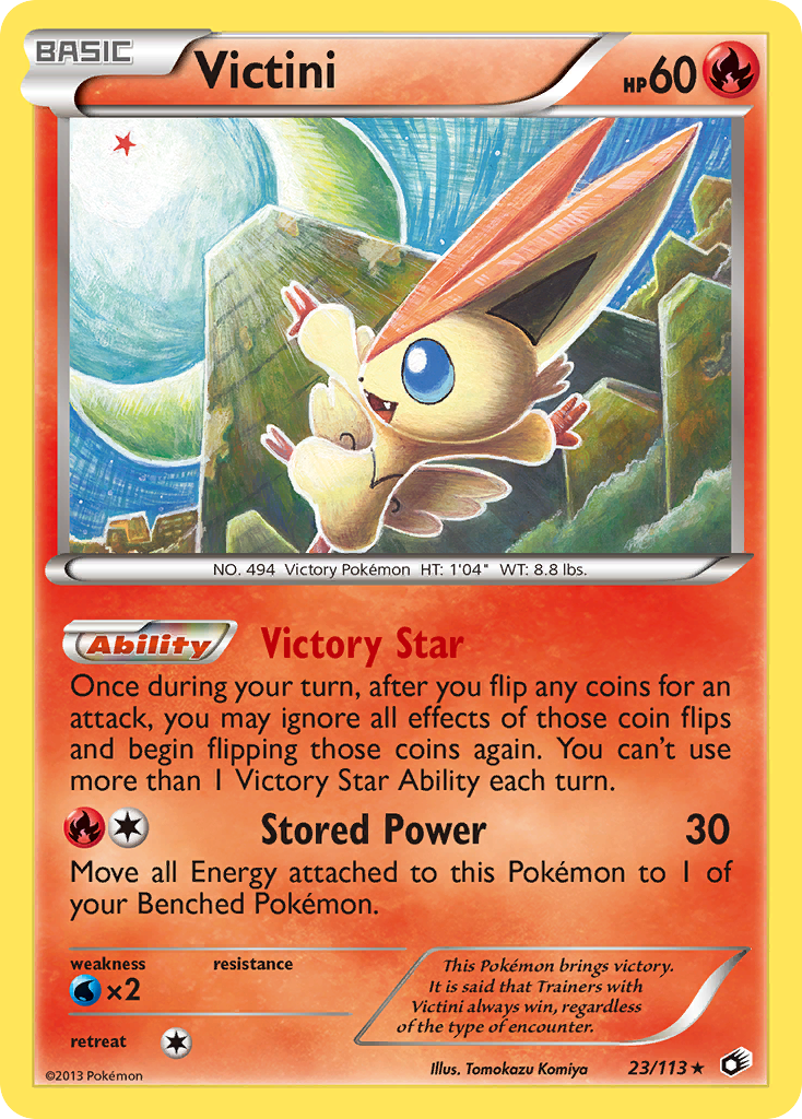 Victini (23/113) [Black & White: Legendary Treasures] | Event Horizon Hobbies CA