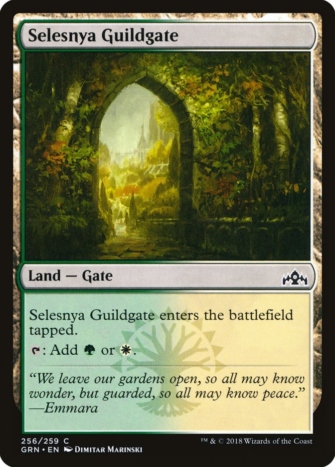 Selesnya Guildgate (256/259) [Guilds of Ravnica] | Event Horizon Hobbies CA