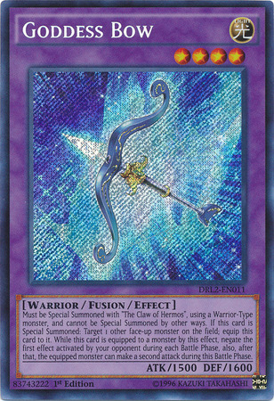 Goddess Bow [DRL2-EN011] Secret Rare | Event Horizon Hobbies CA