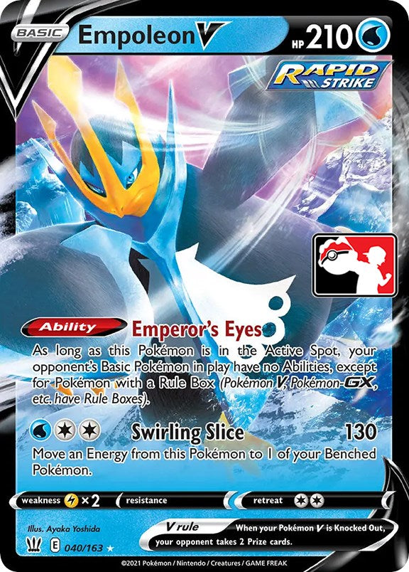 Empoleon V (040/163) [Prize Pack Series One] | Event Horizon Hobbies CA