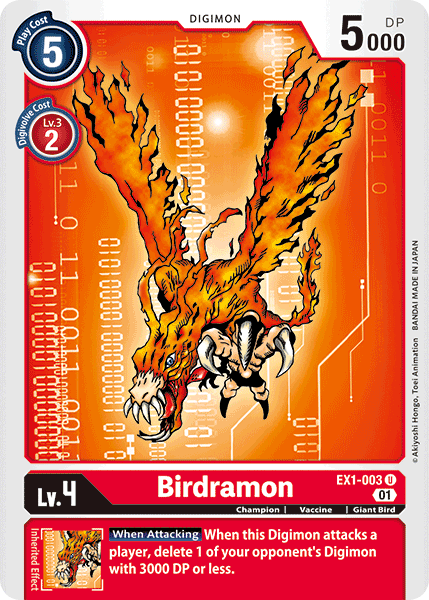 Birdramon [EX1-003] [Classic Collection] | Event Horizon Hobbies CA