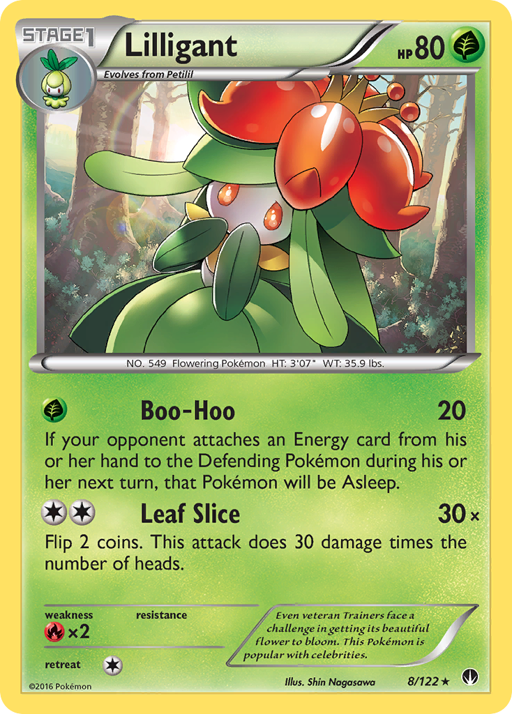 Lilligant (8/122) [XY: BREAKpoint] | Event Horizon Hobbies CA