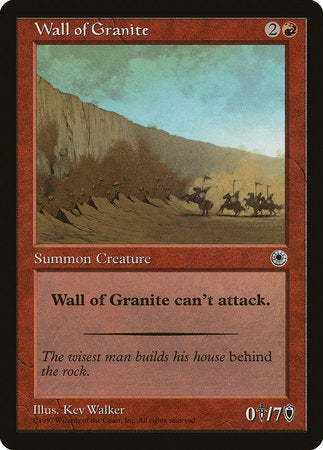 Wall of Granite [Portal] | Event Horizon Hobbies CA