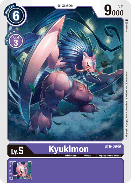 Kyukimon [ST6-09] [Starter Deck: Venomous Violet] | Event Horizon Hobbies CA