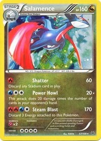 Salamence (57/108) (Cosmos Holo) (Blister Exclusive) [XY: Roaring Skies] | Event Horizon Hobbies CA