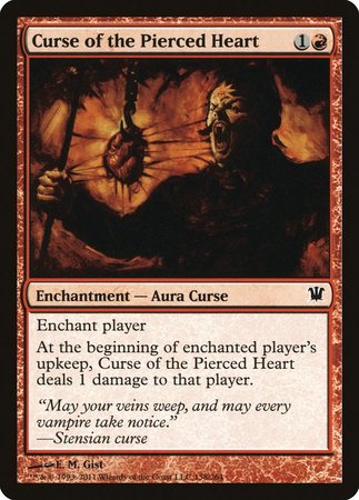 Curse of the Pierced Heart [Innistrad] | Event Horizon Hobbies CA