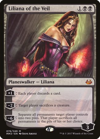 Liliana of the Veil [Modern Masters 2017] | Event Horizon Hobbies CA