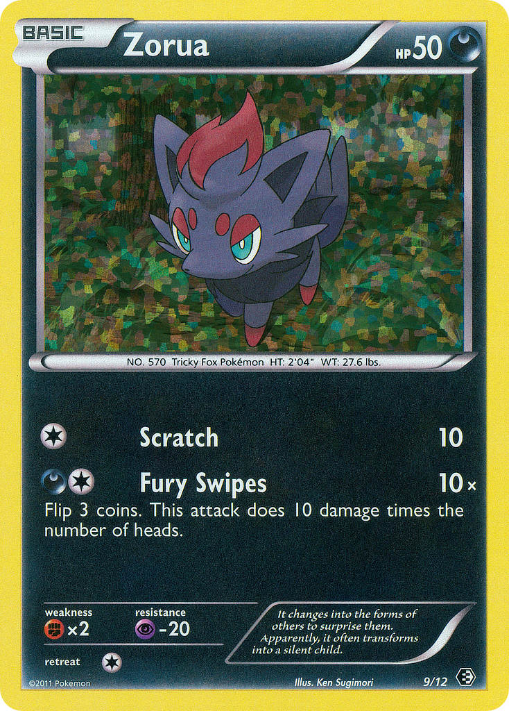 Zorua (9/12) [McDonald's Promos: 2011 Collection] | Event Horizon Hobbies CA