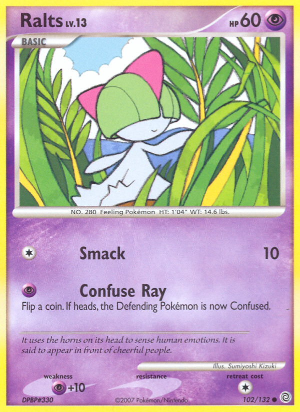 Ralts (102/132) [Diamond & Pearl: Secret Wonders] | Event Horizon Hobbies CA