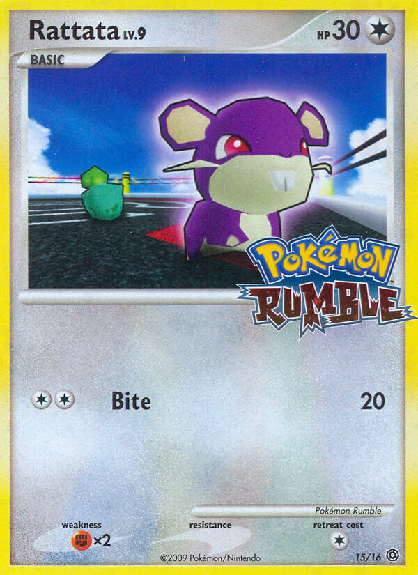 Rattata (15/16) [Pokémon Rumble] | Event Horizon Hobbies CA