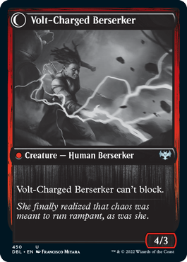 Voltaic Visionary // Volt-Charged Berserker [Innistrad: Double Feature] | Event Horizon Hobbies CA