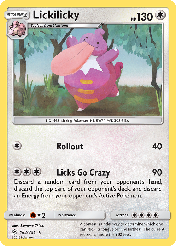 Lickilicky (162/236) [Sun & Moon: Unified Minds] | Event Horizon Hobbies CA