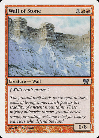 Wall of Stone [Eighth Edition] | Event Horizon Hobbies CA