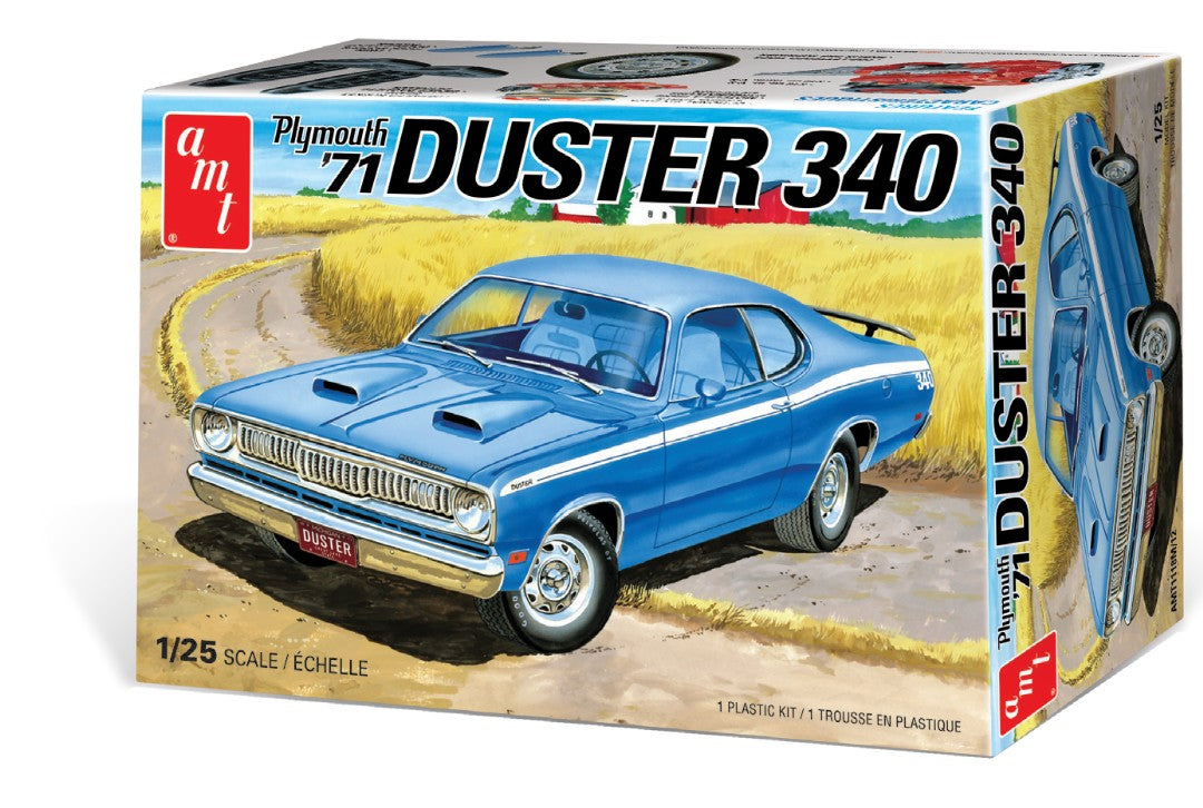 Model Kit - AMT - "71 Duster 340 - 1/25 Scale | Event Horizon Hobbies CA