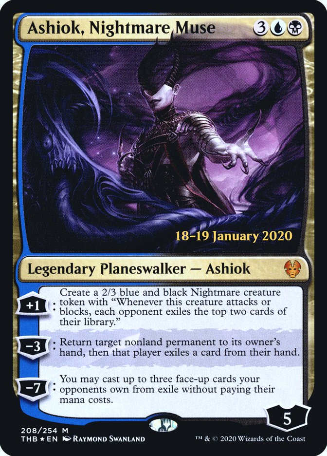 Ashiok, Nightmare Muse [Theros Beyond Death Prerelease Promos] | Event Horizon Hobbies CA