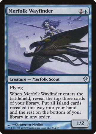 Merfolk Wayfinder [Zendikar] | Event Horizon Hobbies CA