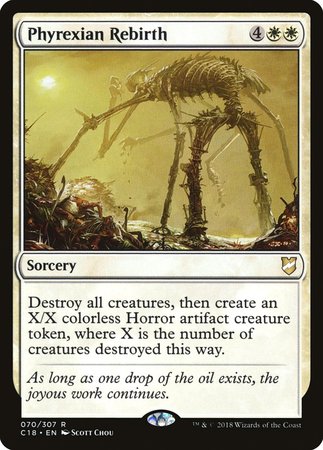 Phyrexian Rebirth [Commander 2018] | Event Horizon Hobbies CA